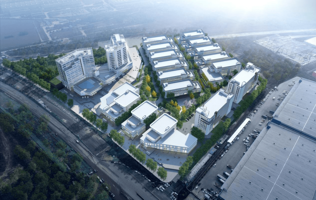 公司承建的航天基地智能制造产业园(一期)项目主体结构全面封顶_施工