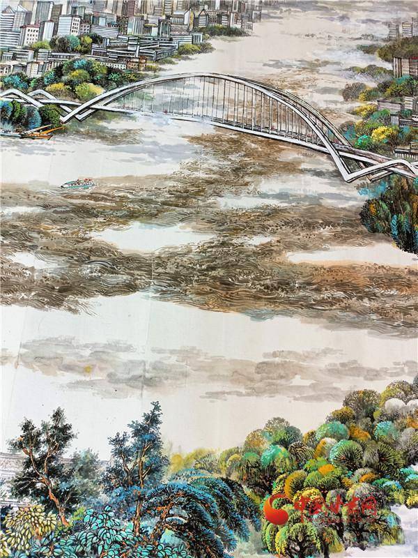 兰州中山桥简笔画少儿图片