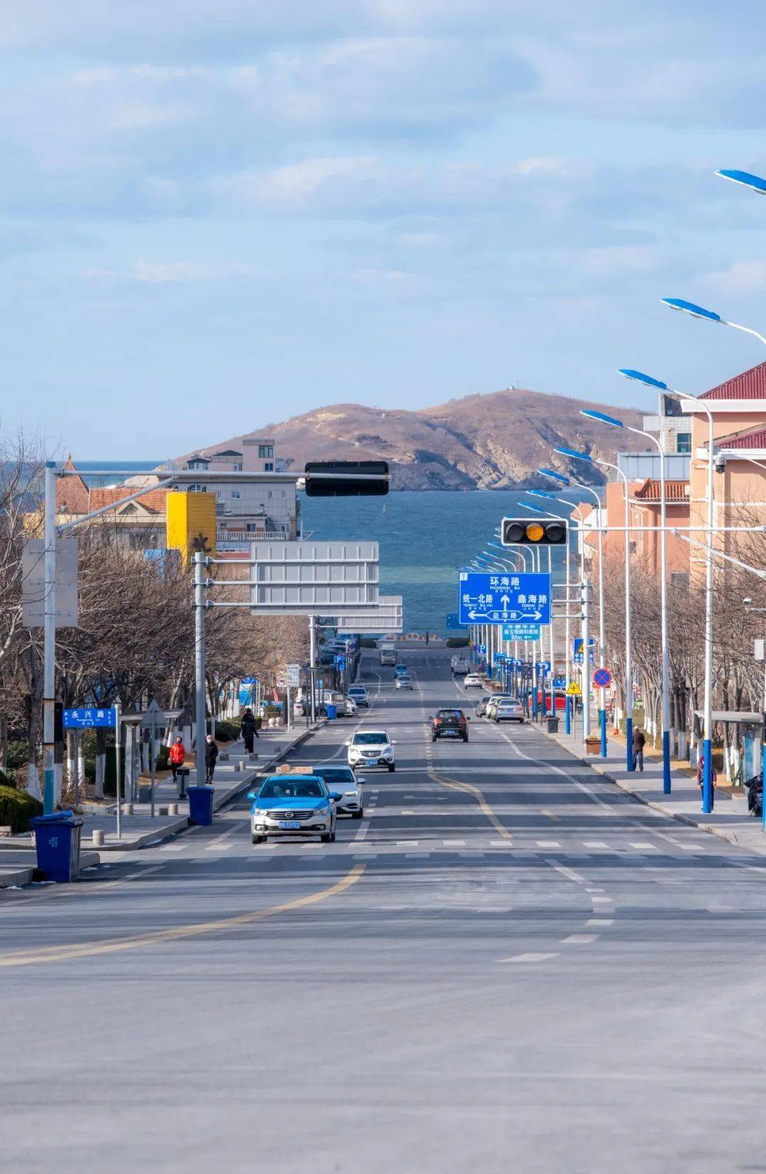 冬游打卡威海北山街,这条街悄悄美成了一幅画.