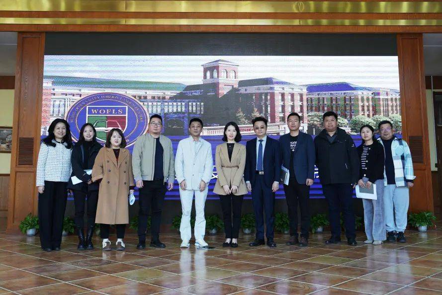 光谷外国语学校考察调研,武汉光谷外国语学校徐涛校长全程陪同考察