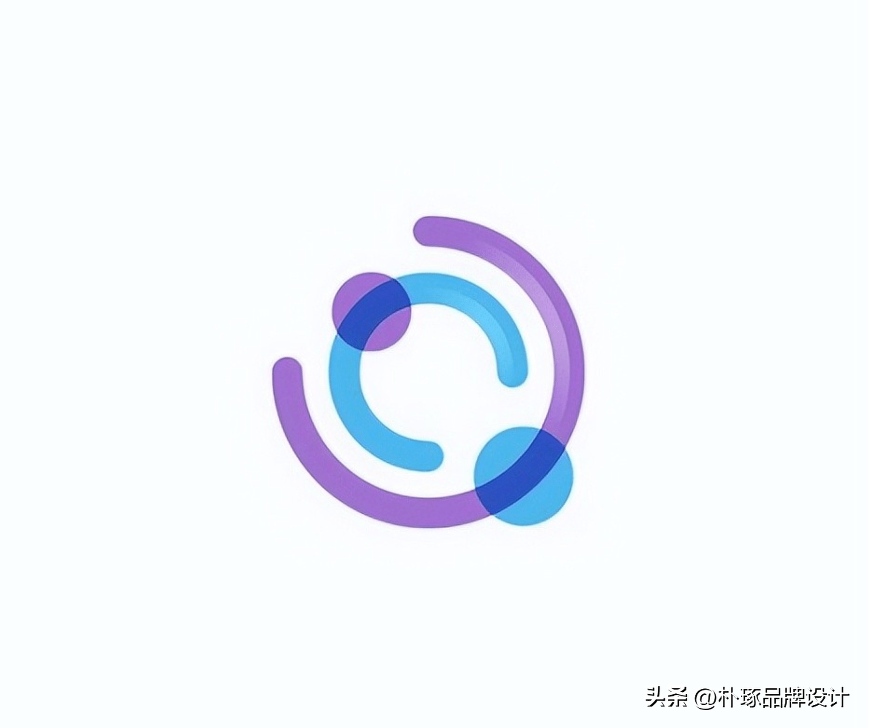 炫酷多彩与极简的公司logo