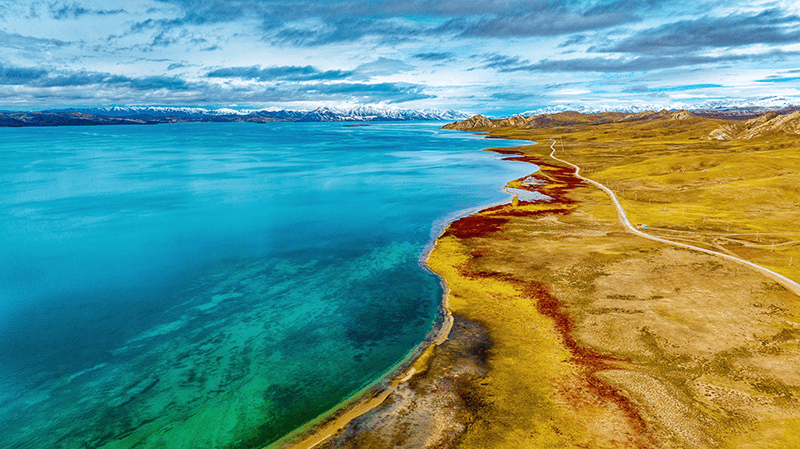 冬格措纳湖:湖光秀丽 水天一色_青海省_玛多县_花石峡镇