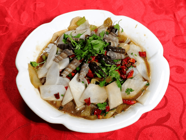 永嘉县翻滚酸菜钉螺 瓯海区螺类酒炖蝤蛑梭子蟹炒年糕牛尾黄精烧田蟹