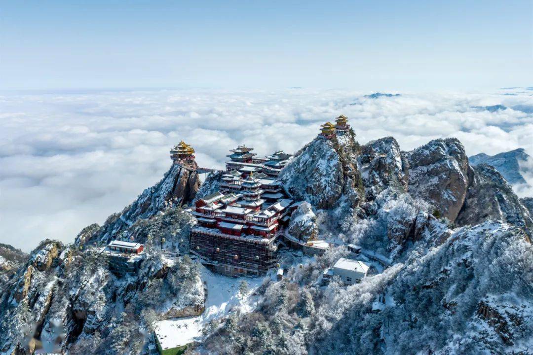 栾川老君山还能看夜景吗?下雪会封山吗?速看._景区_灯光_云海