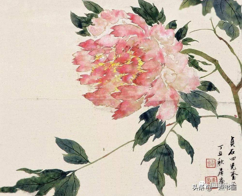 花开烂漫——居廉 工笔花鸟草虫作品欣赏_纸本_绢本_立轴