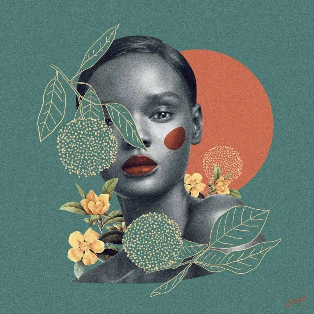 这种拼贴海报,风格很独特!_作品_文章_lei