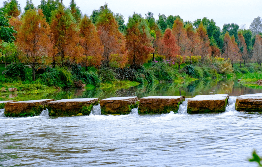 弥勒甸溪河风景区图片