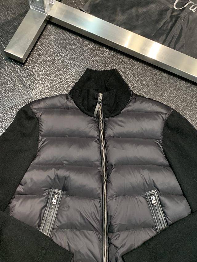 tomford汤姆福特最新秋冬羽绒保暖时尚立领羽绒服立体且修身到位