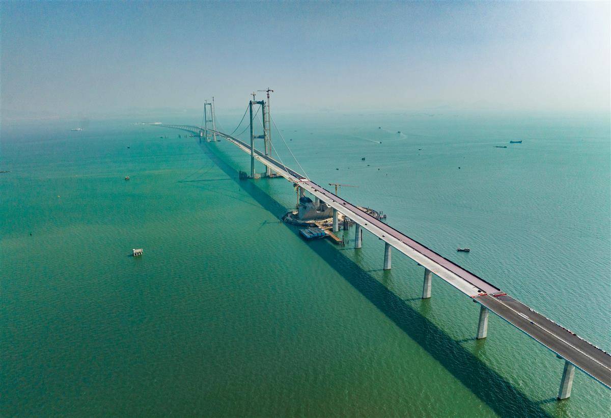 深中通道主线贯通_建设_伶仃洋_湾区