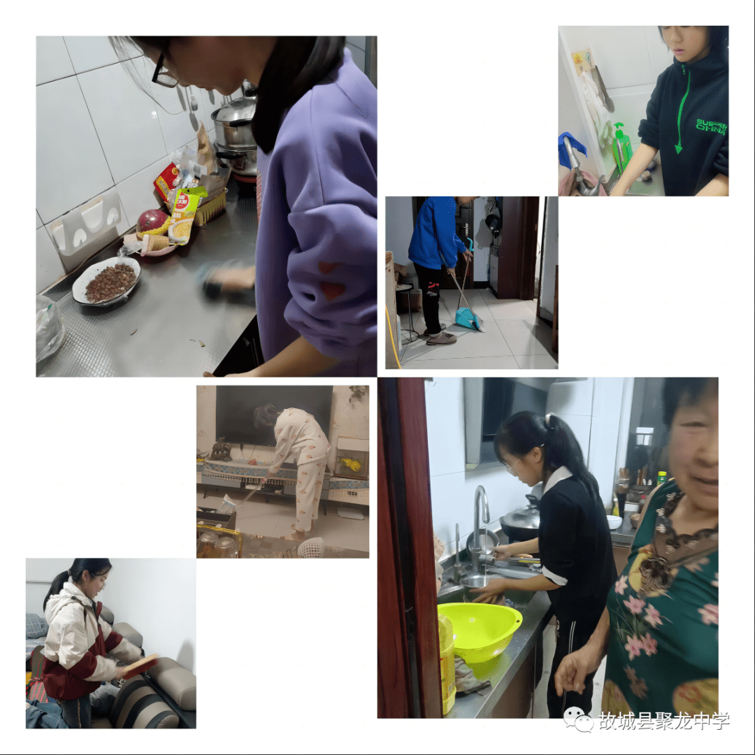 【扣好人生第一粒扣子系列活动】故城县聚龙中学开展"劳动美"社会实践