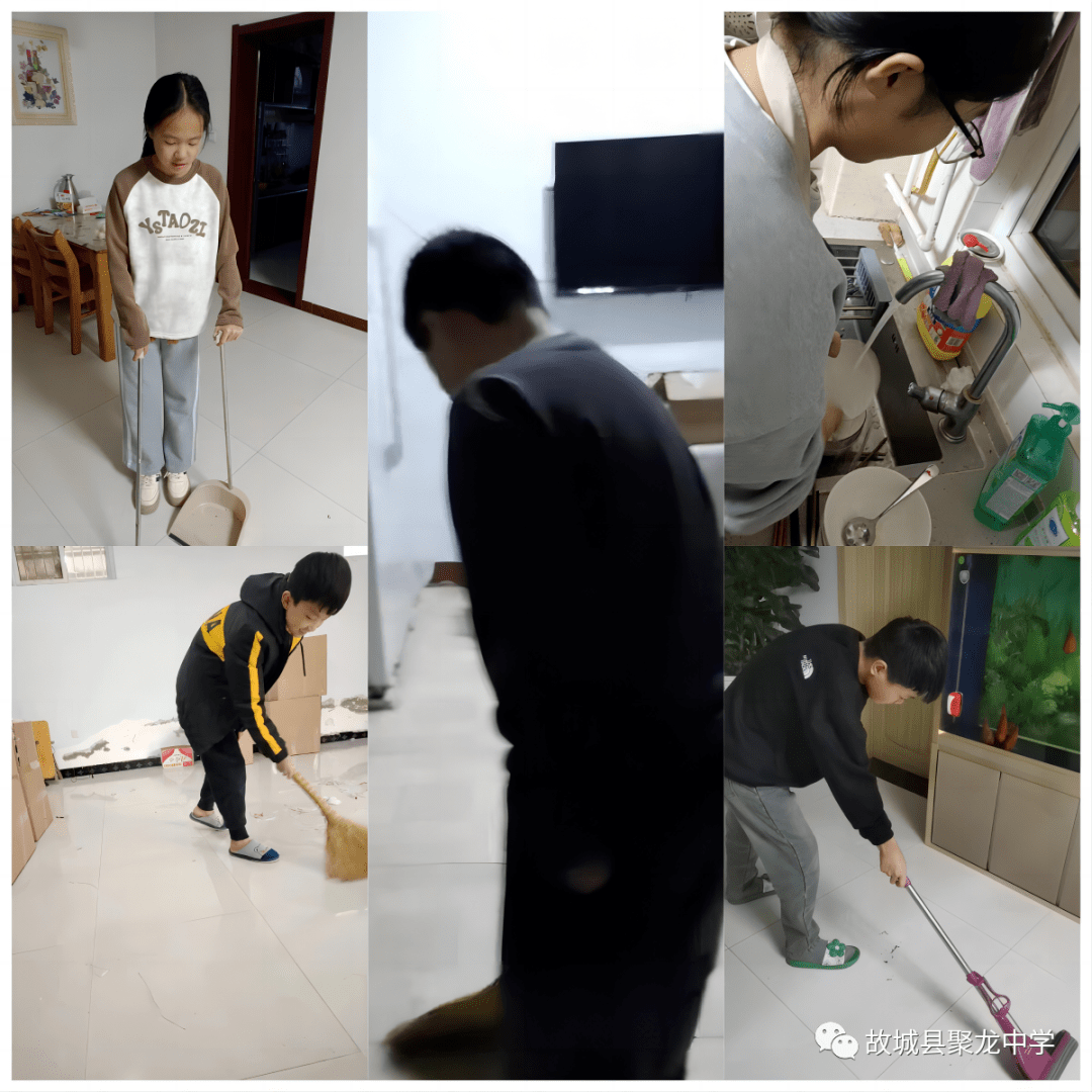 【扣好人生第一粒扣子系列活动】故城县聚龙中学开展"劳动美"社会实践