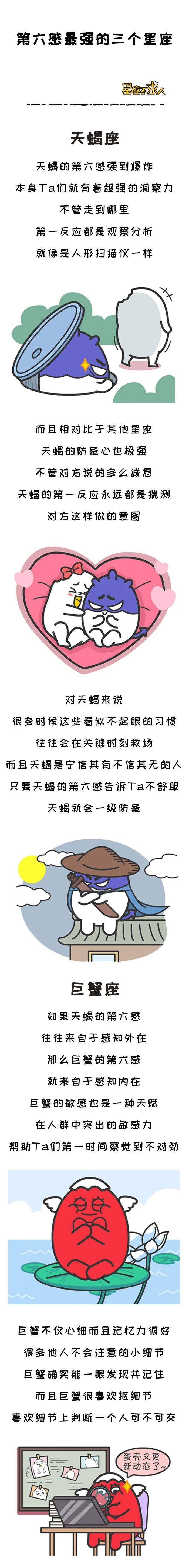 第六感最强的三个星座！