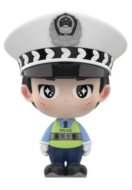 "东莞交警ip形象潮玩"惊喜空降,邀你取名_名字_活动_留言