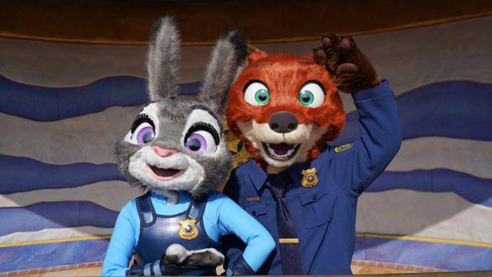 视频探营上海迪士尼乐园新园区:对电影《疯狂动物城》的完美复刻_主题