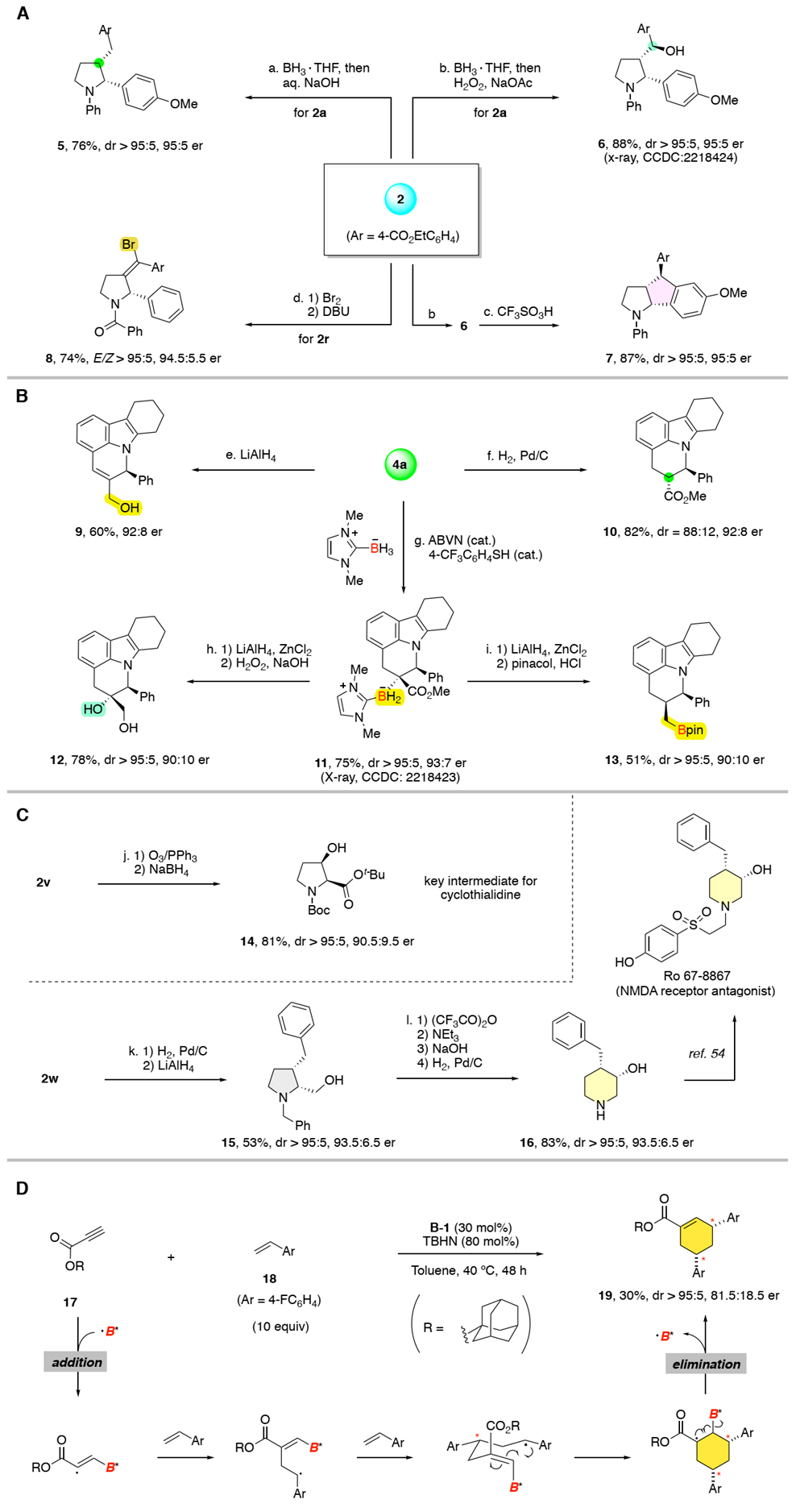 中国科大science:硼自由基催化不对称环化异构化反应