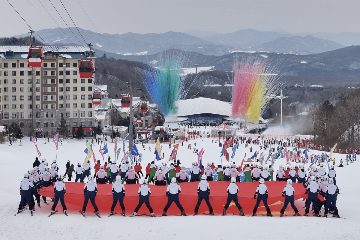 亚冬会开幕式图片