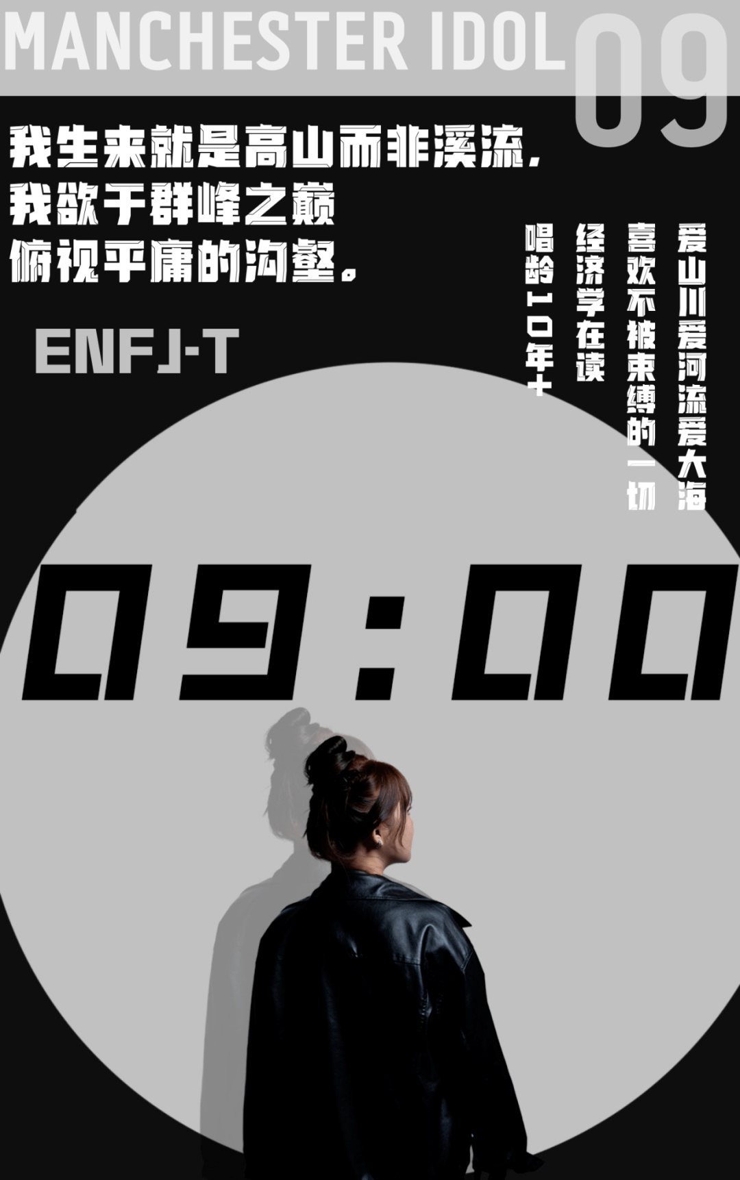 12th Manchester Idol｜决赛选手介绍 09号_梦想_时光_不知道