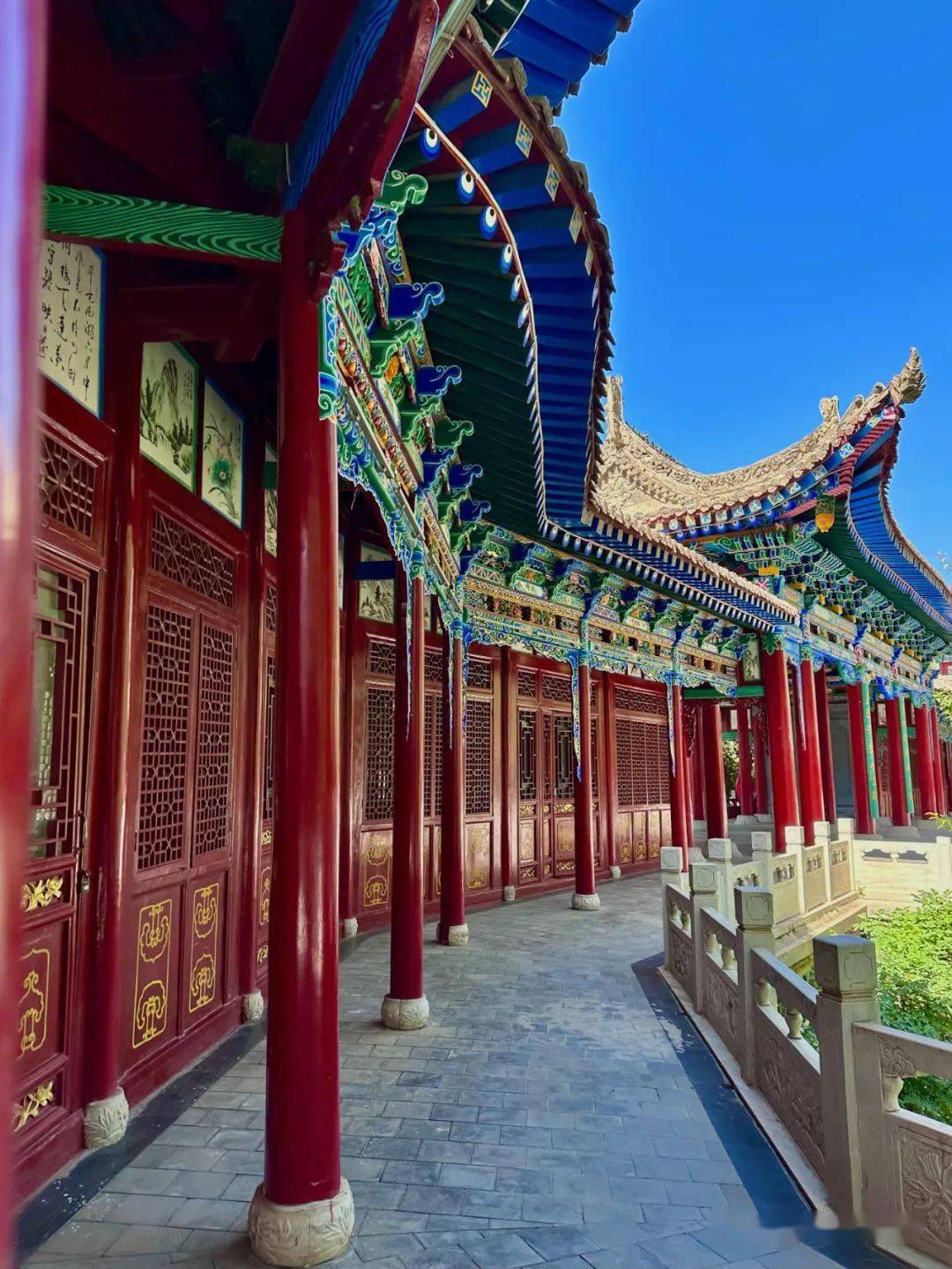 临夏红园|赏建筑之美,品文化底蕴!_历史_屋檐_斗拱