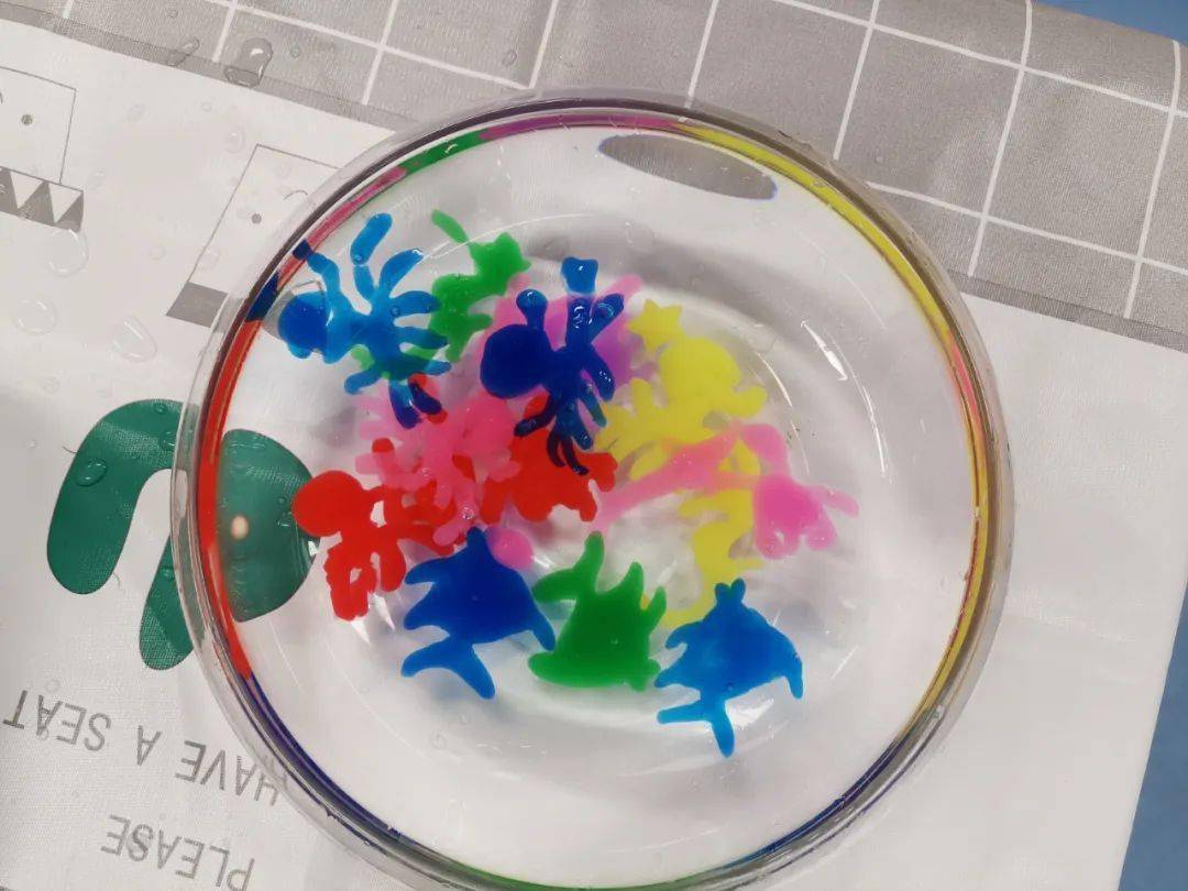 班级动态│彩虹班:软萌可爱水精灵_科学_小朋友们_生活