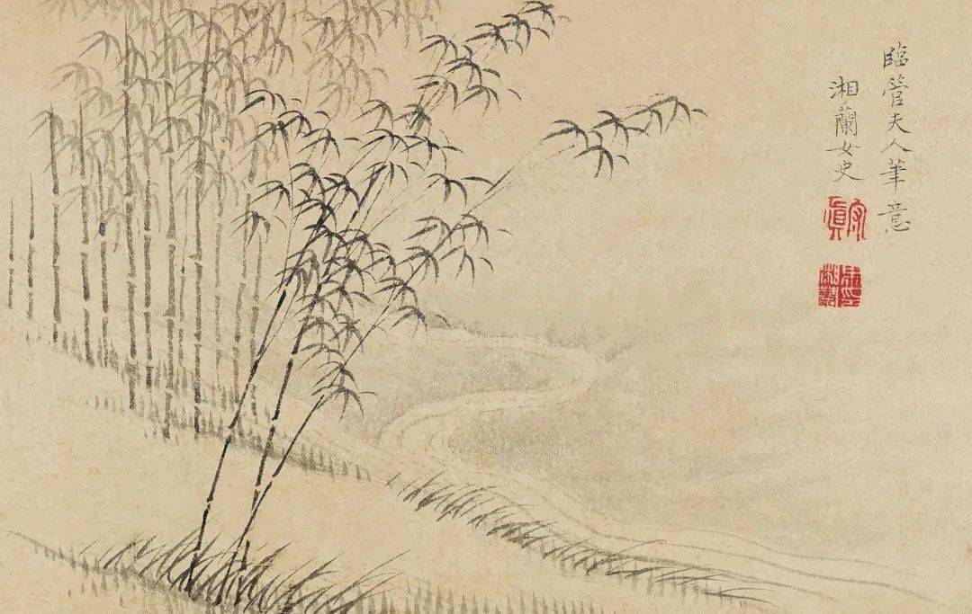 【艺术世界】马湘兰:中国最优秀的女画家之一_石兰竹_王稚登_少年