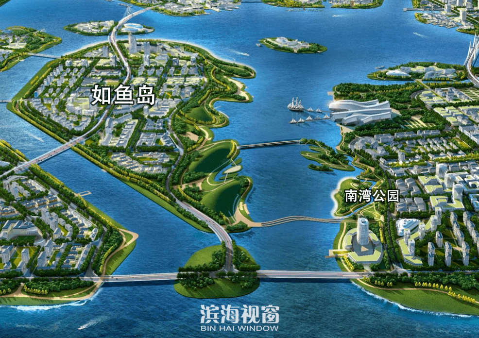 滨城 | 海上玻璃栈道项目启动!这些地方夜景华丽变身→_进行_改造_天津