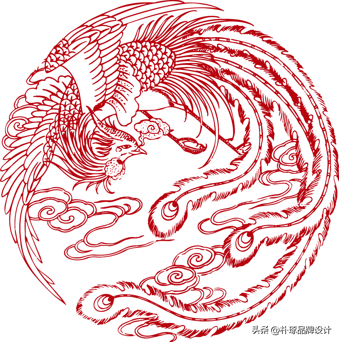经典纹饰纹样-凤凰纹饰,太美了_观点_图案_朴琢
