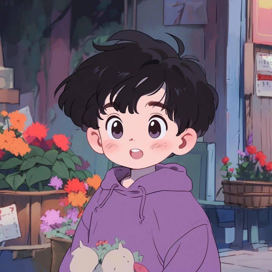 可爱治愈系情侣头像