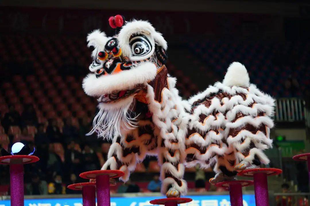 全国20支龙狮队齐聚"狮舞之乡"藤县玩转"套路"_运动_文化_广西