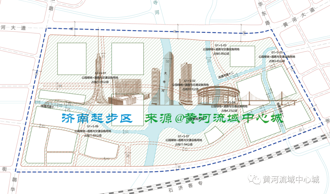 濟南這個片區最新規劃公示_用地_街區_大橋