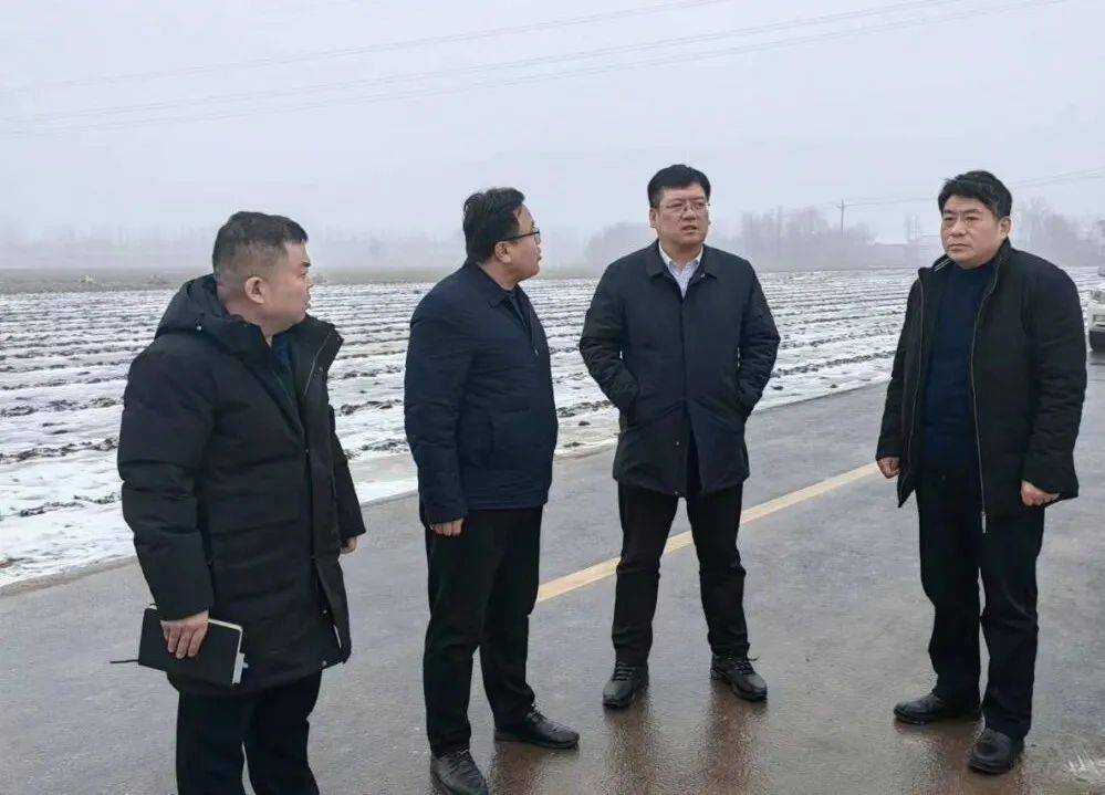 县长刘锐光实地调研耕地流出整改和低温雨雪极端天气应对工作_群众