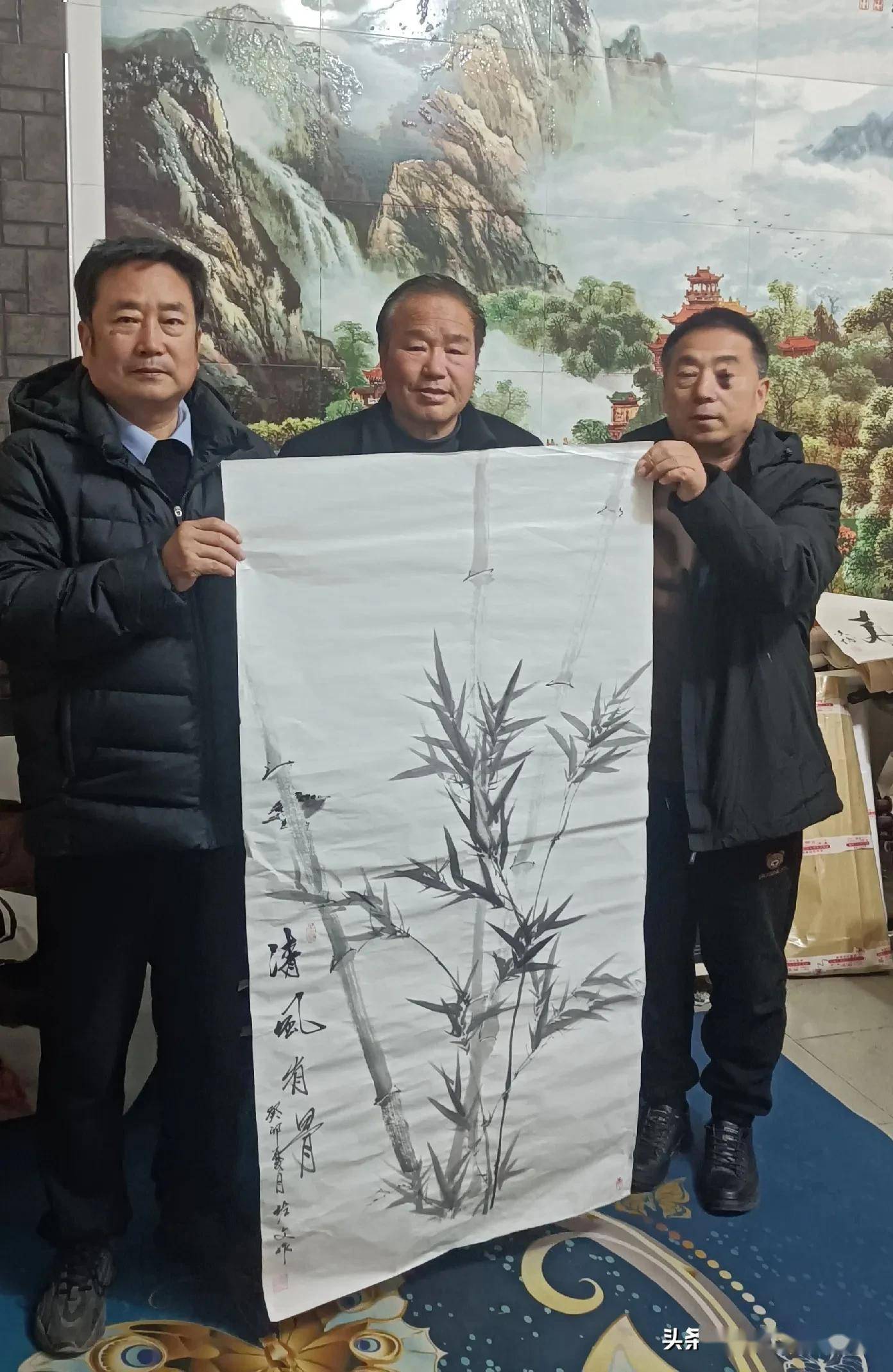 联赠陕西省西安市长安区灵沼画家姚佐文先生 文/李景宁_文心义_笔下