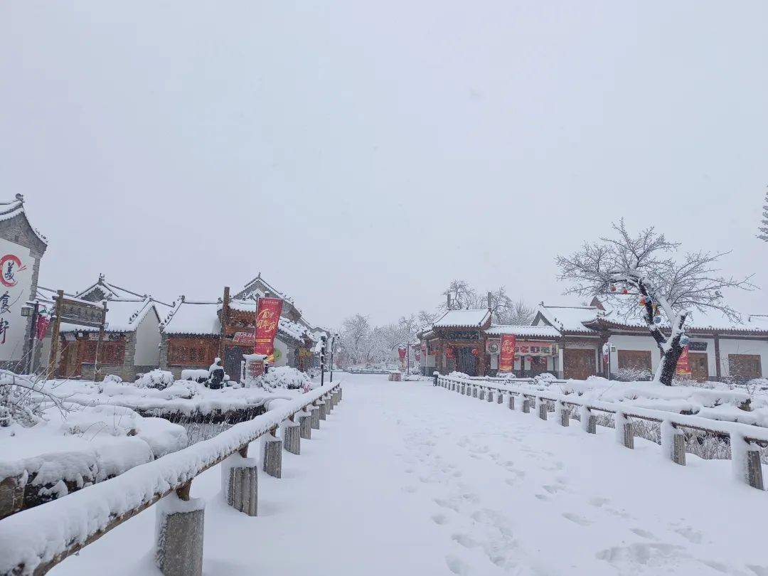 池店镇下雪图片