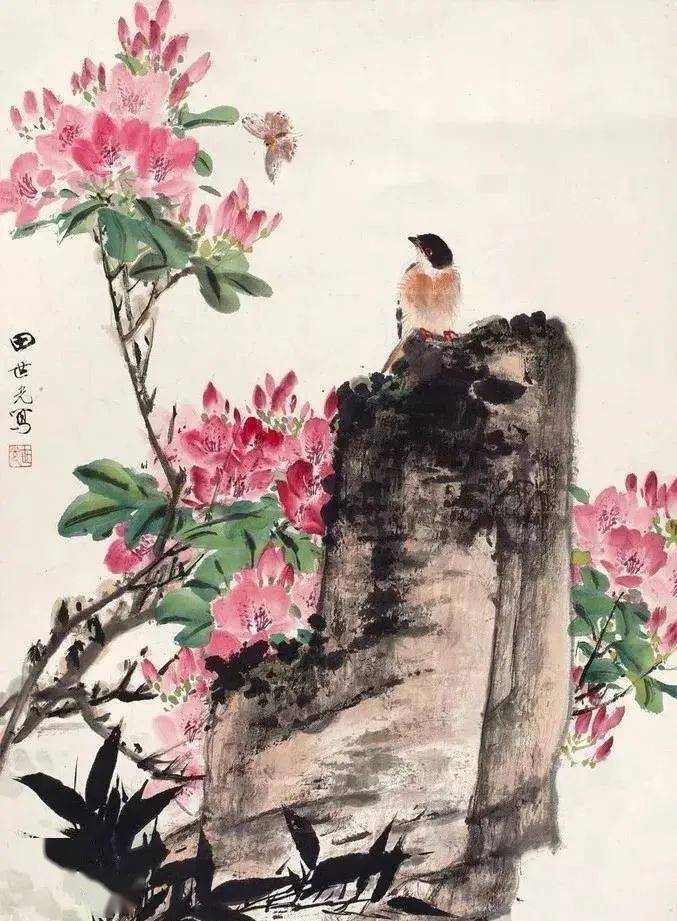 谭老师为你推介名家的花鸟画作品_齐白石_张大千_平台