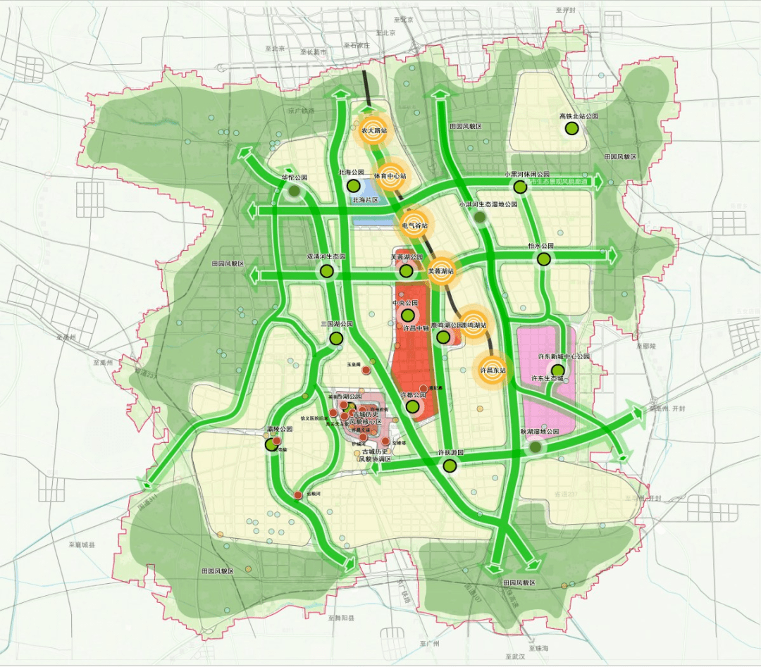 许昌新外环规划图图片