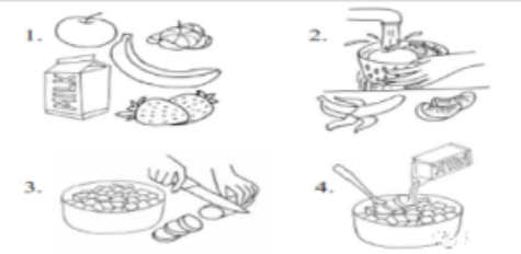 八年級上冊英語unit 8寫作主題訓練:食物製作(含範文)_短文_媽媽_the