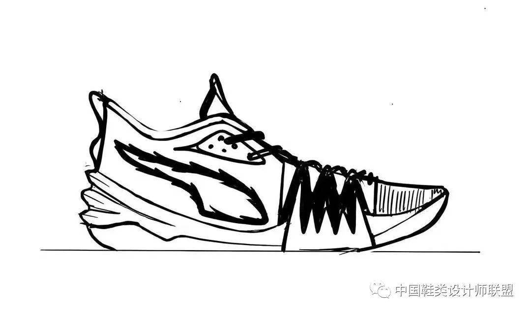 鞋设丨跑鞋,老爹鞋设计稿