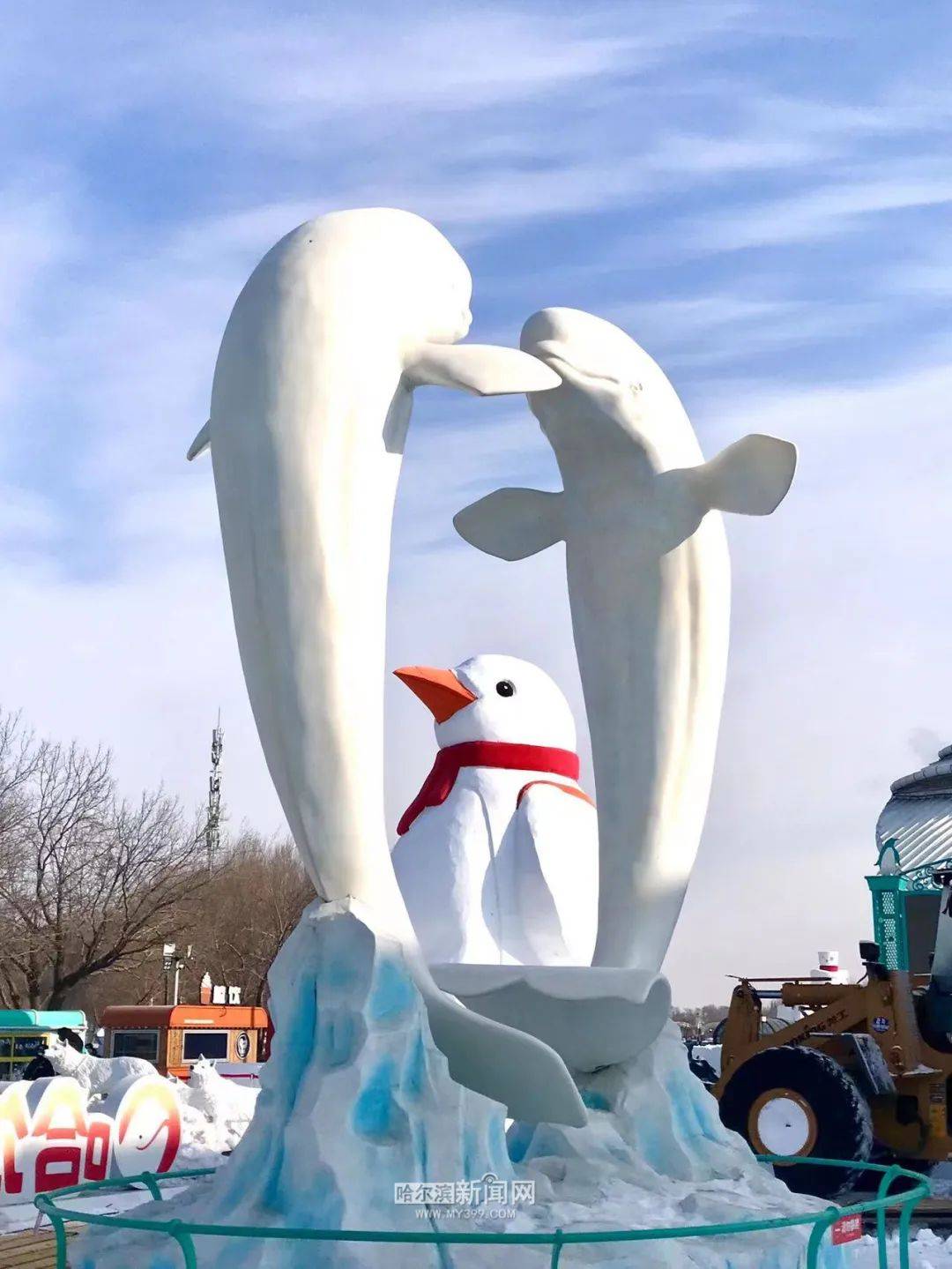 你一定需要這份哈爾濱雪雕地圖→_造型_公園_大雪