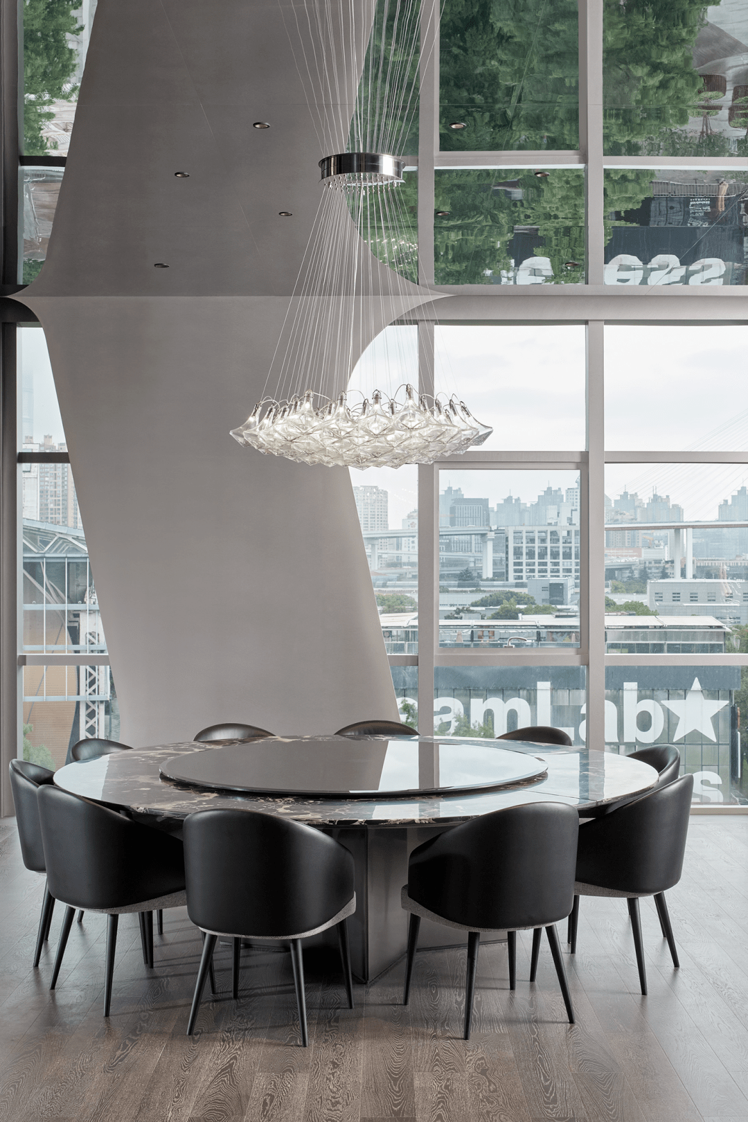 壹舍方磊新作 | 黄浦江畔,8d奇幻简约多元办公新探索——上海易成办公