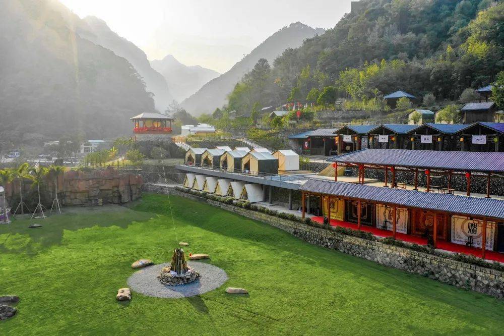 永泰县一线职工疗休养基地 1_赤壁_瀑布_森林