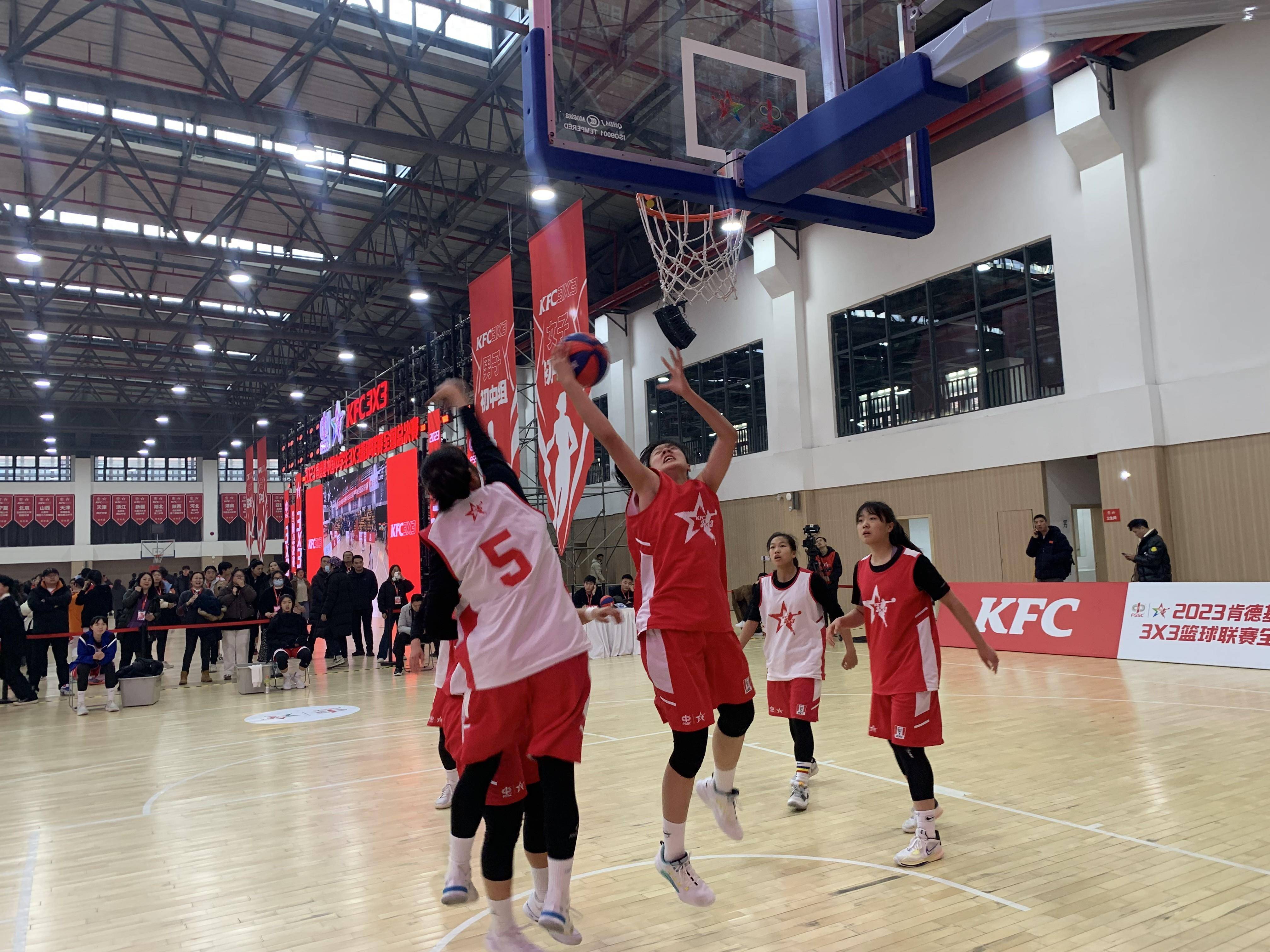 中学生3x3篮球联全国总决赛武汉开赛 河南省实验女篮强势挺进冠亚军