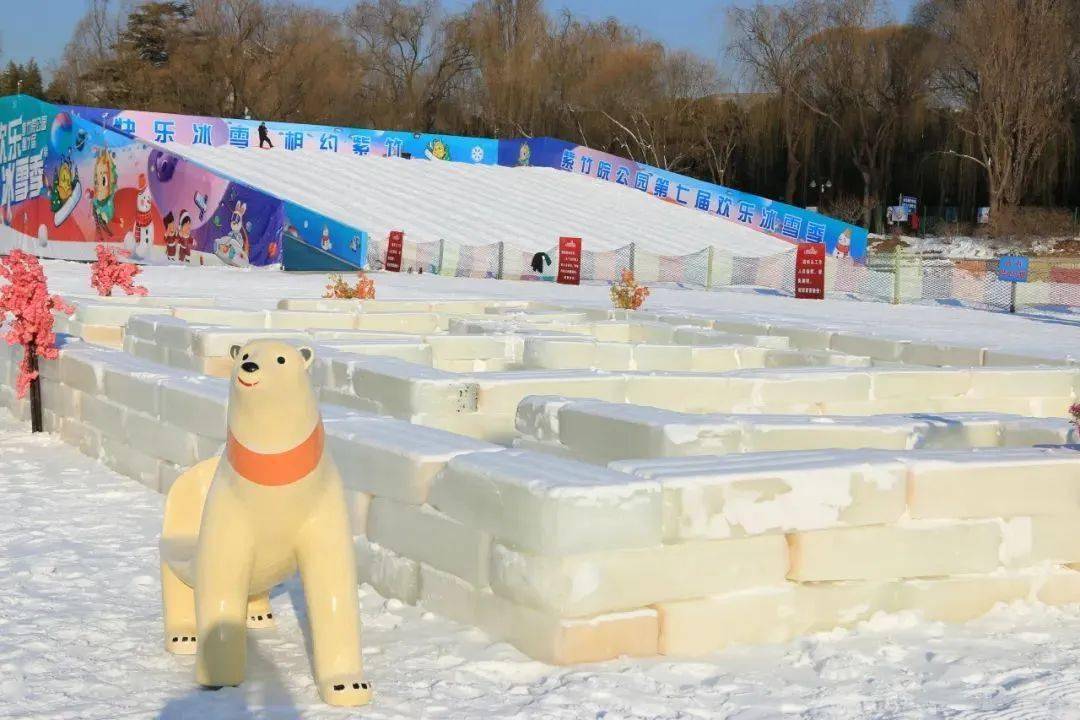 四環內的冰雪樂園來啦._紫竹院公園_活動_遊客