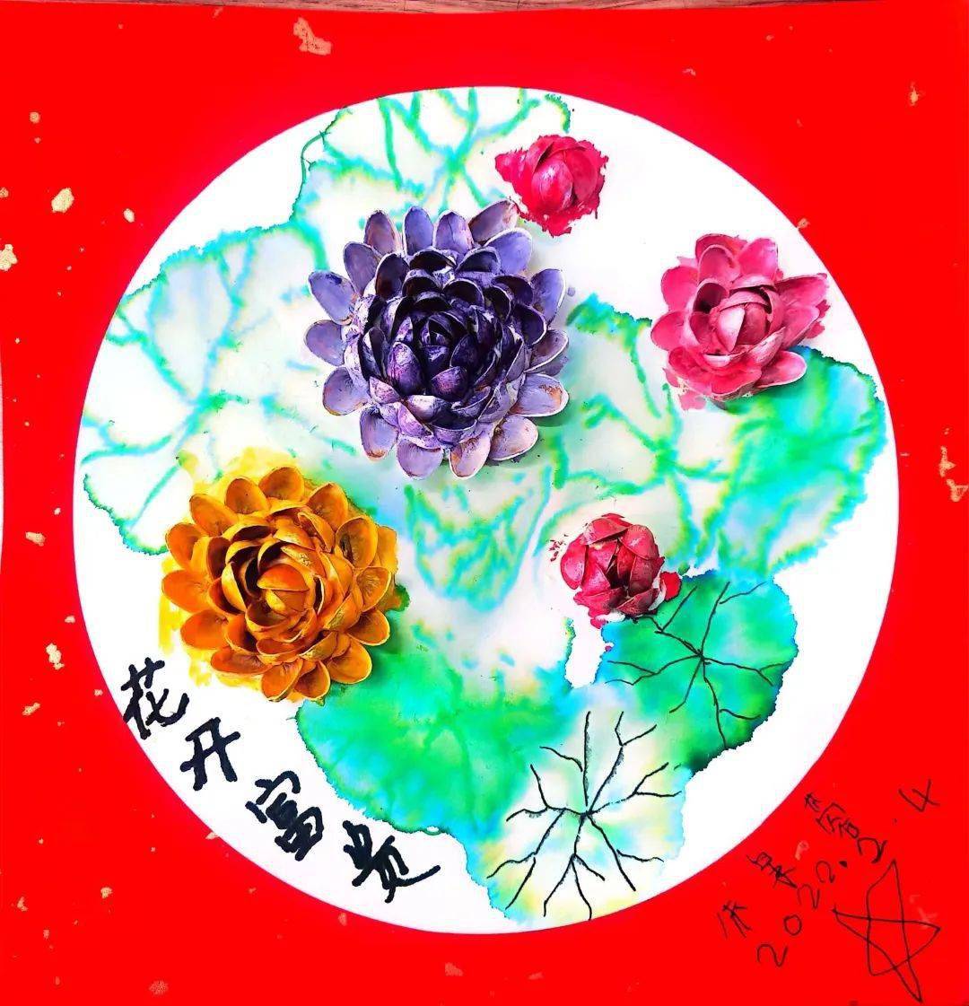 —第32节校园艺术节优秀绘画,手工作品欣赏