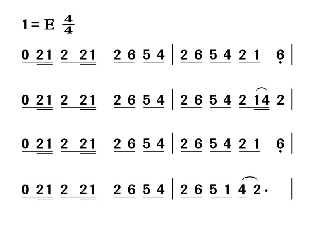 12月31日| 每天一條簡譜視唱(聲樂愛好者專用)_公開課