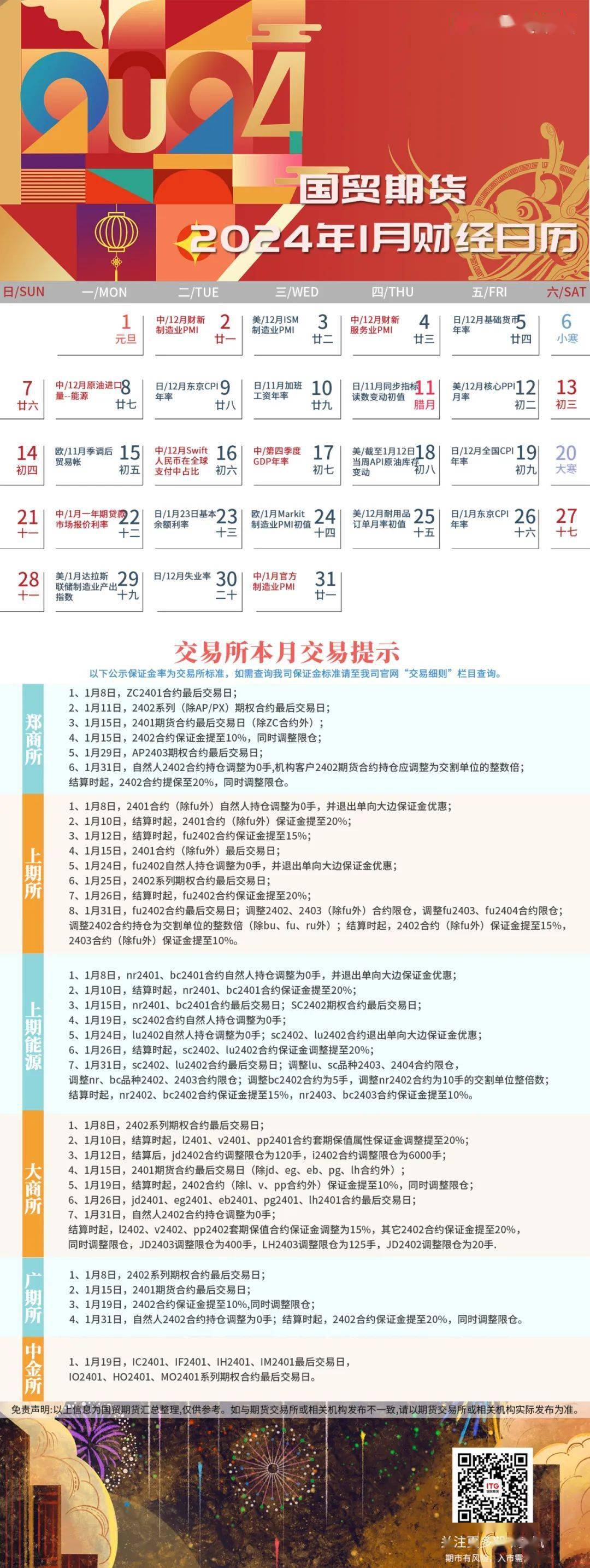 财经日历| 岁序更新，与光同来_搜狐网