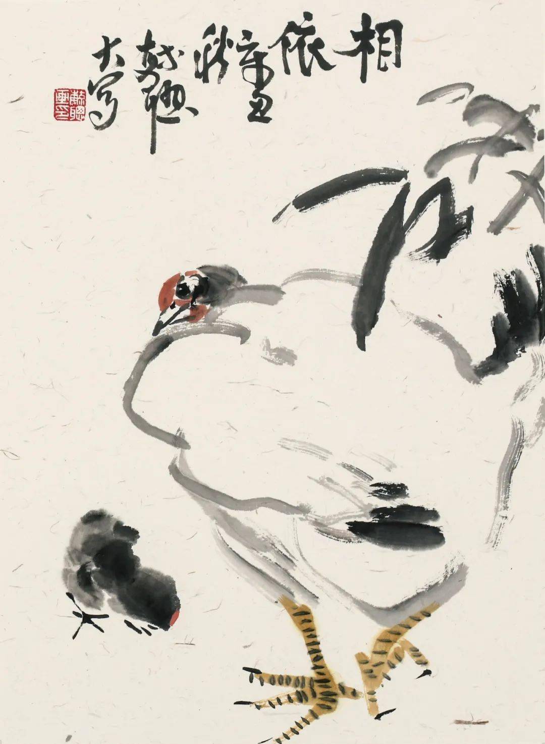 谭老师为你介绍庄毓聪大写意花鸟画作品
