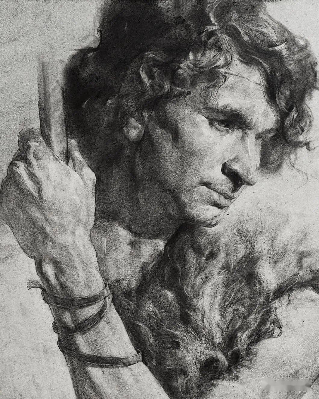 优秀的学院派素描,欣赏了_课程_在线_基础