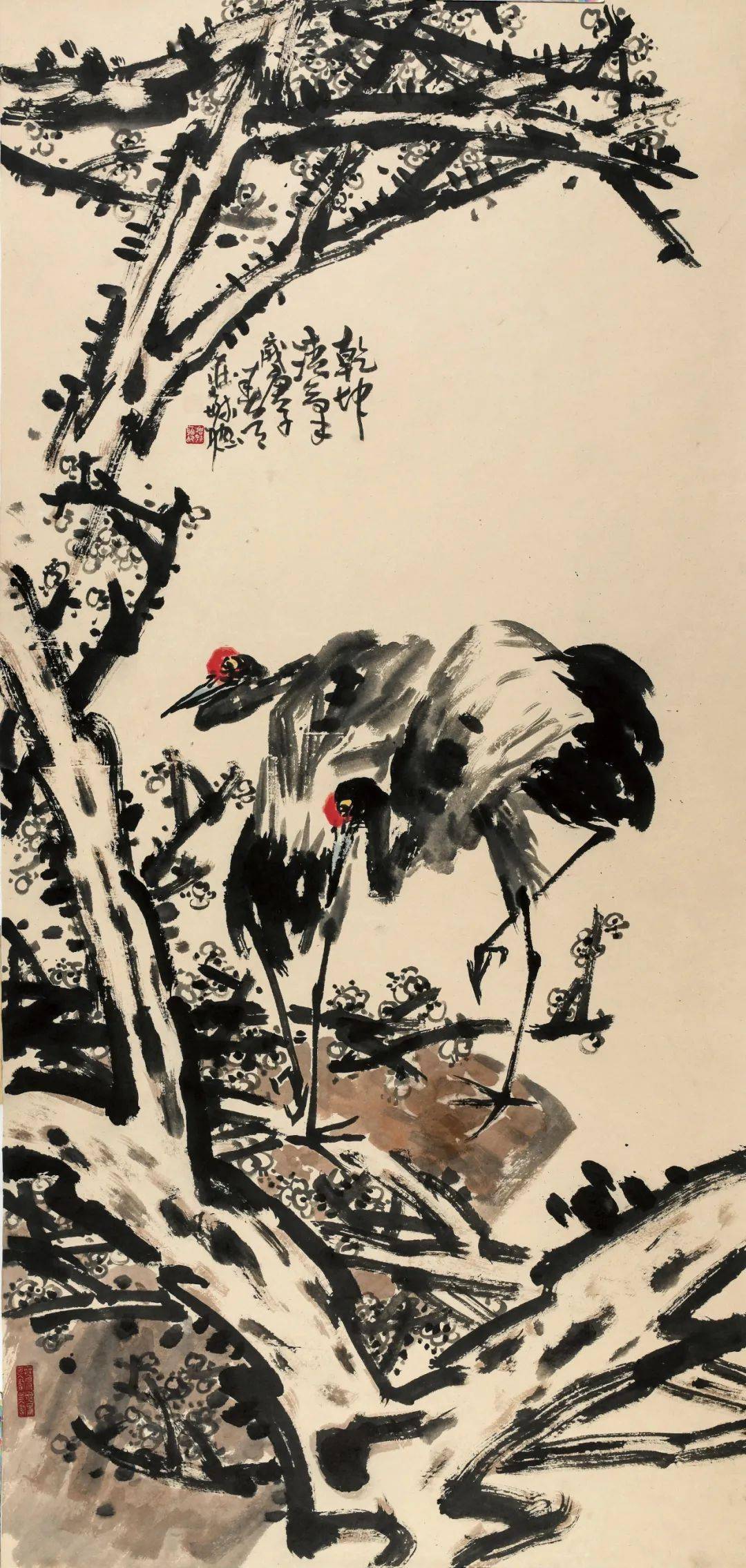 谭老师为你介绍庄毓聪大写意花鸟画作品